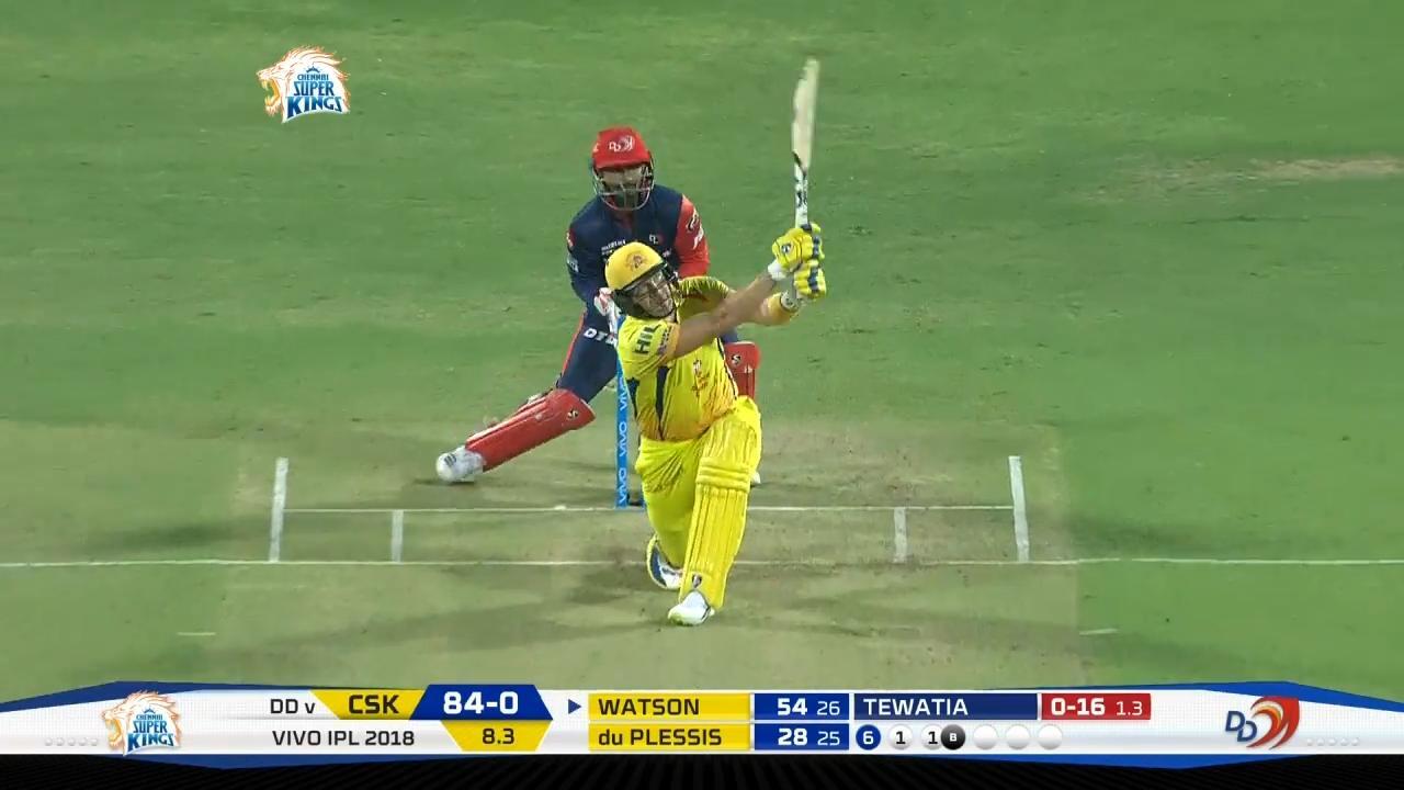M30: CSK vs DD – Shane Watson Six