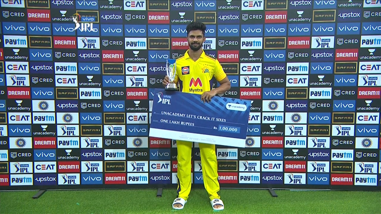 M38: CSK vs KKR – Unacademy Lets Crack It Sixes of the Match – Ruturaj Gaikwad