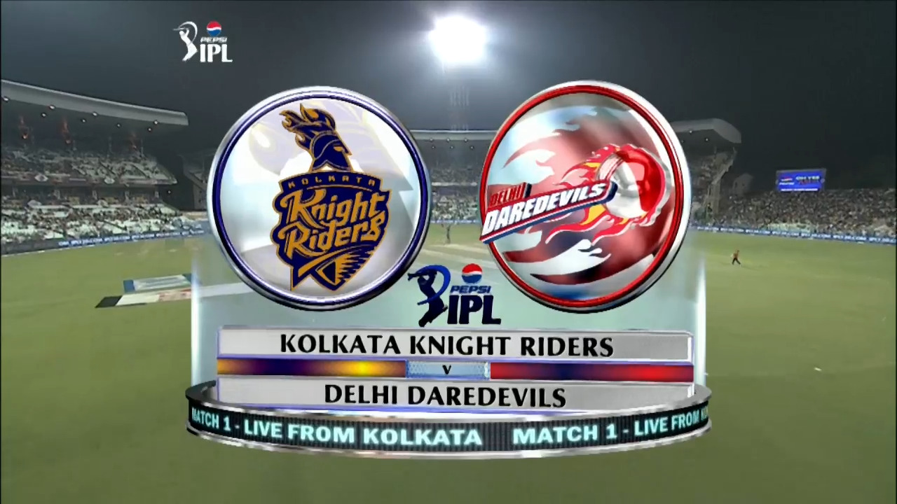IPL 2013 M1: KKR vs DD – Match Highlights background