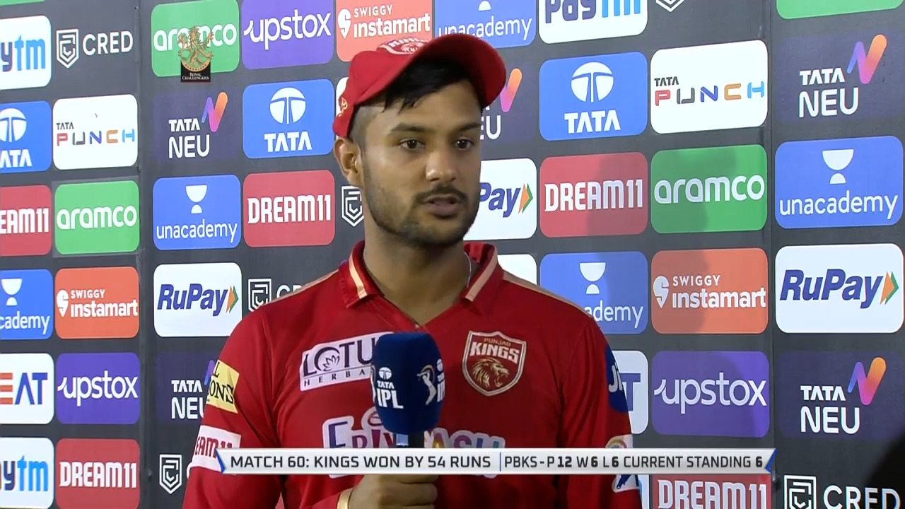 M60: RCB vs PBKS – Post Match Presentation