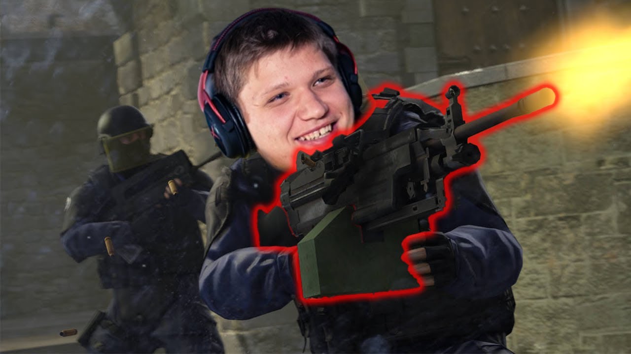 When CS:GO Pros Use Negev! background