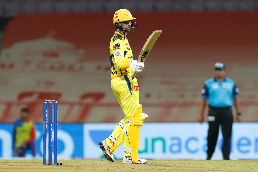 Conway leads CSK’s charge with attacking 87 (49) background
