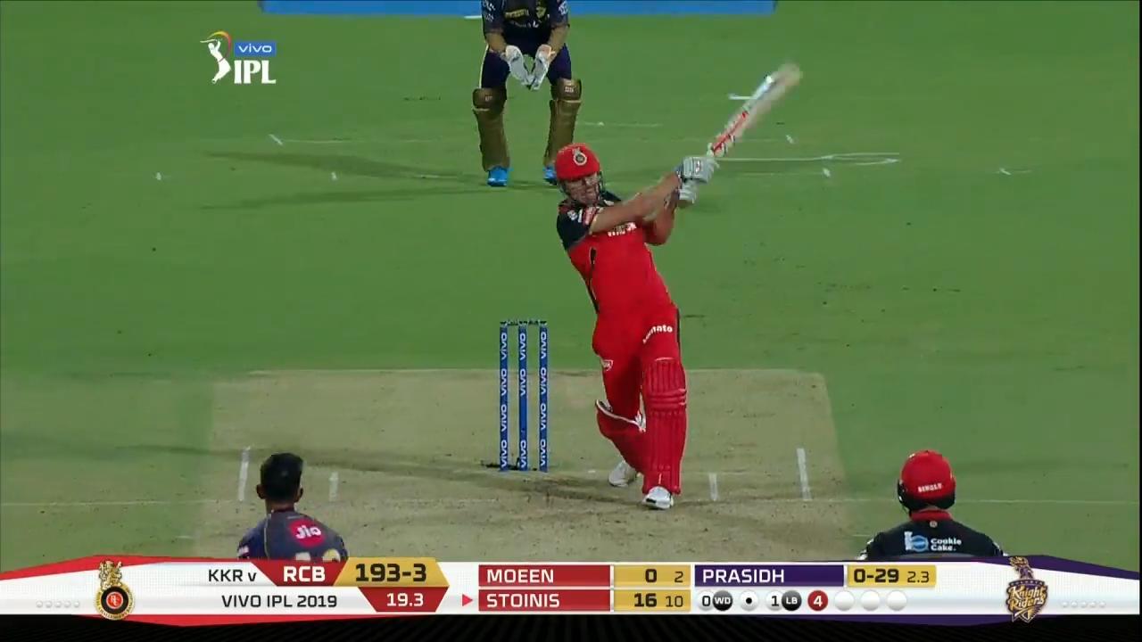M17: RCB vs KKR – Marcus Stoinis Six