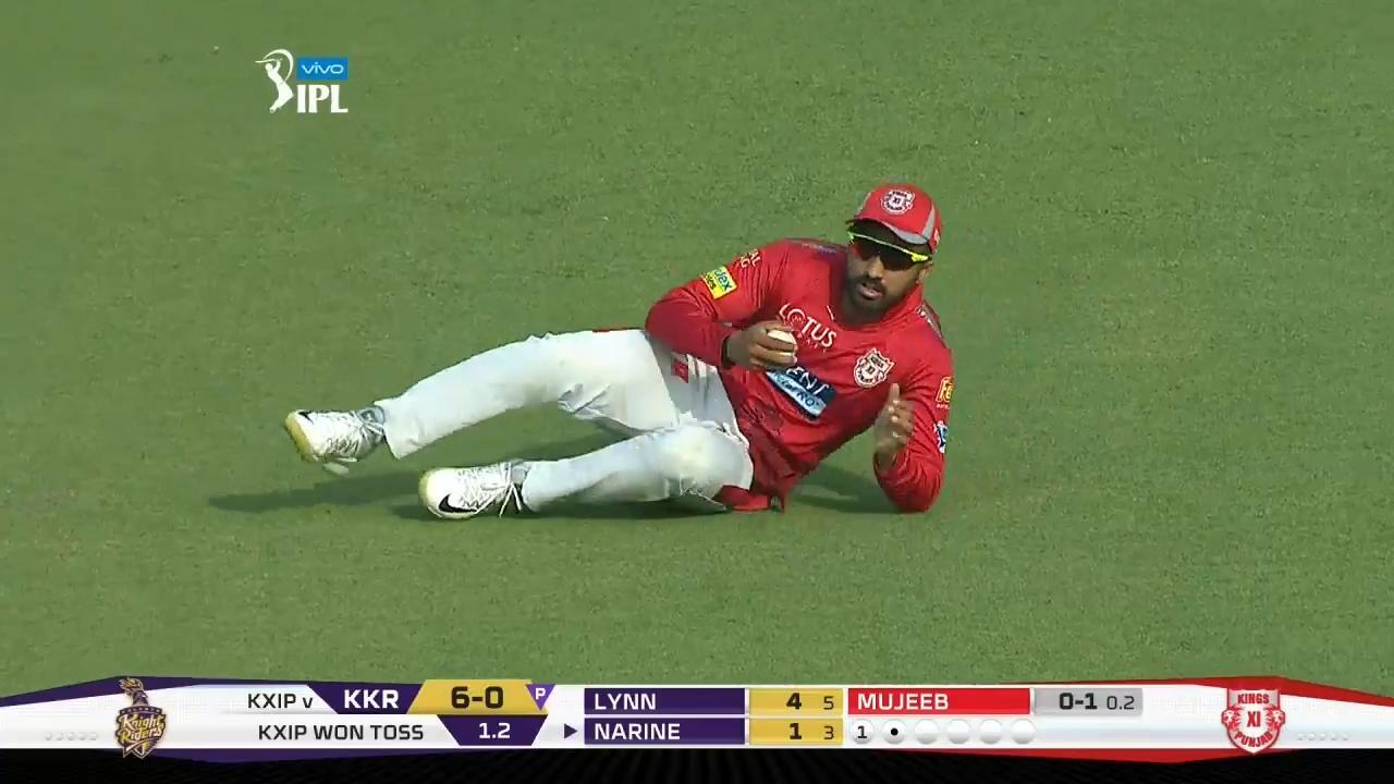 Karun's red hot catch at Eden