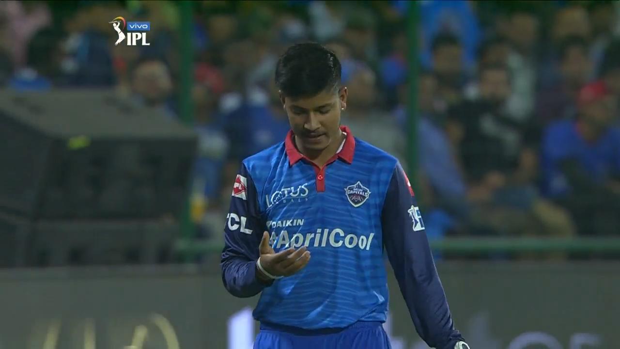 Oopsie, Lamichhane's throw goes haywire