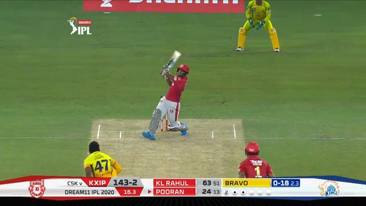M18: KXIP vs CSK – Nicholas Pooran Six