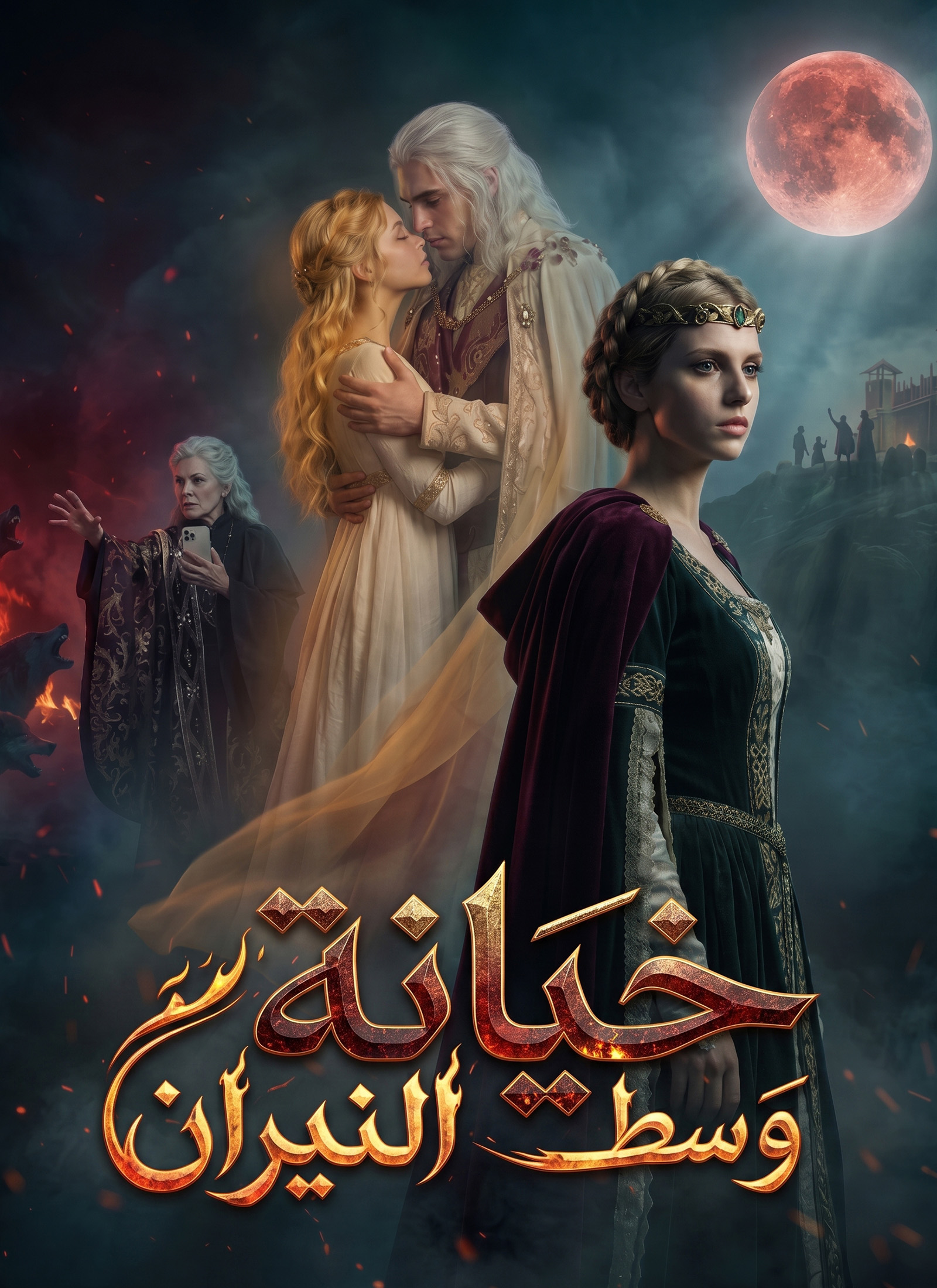 خيانة وسط النيران poster