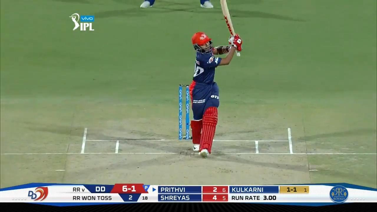 M32: DD vs RR – Prithvi Shaw Six