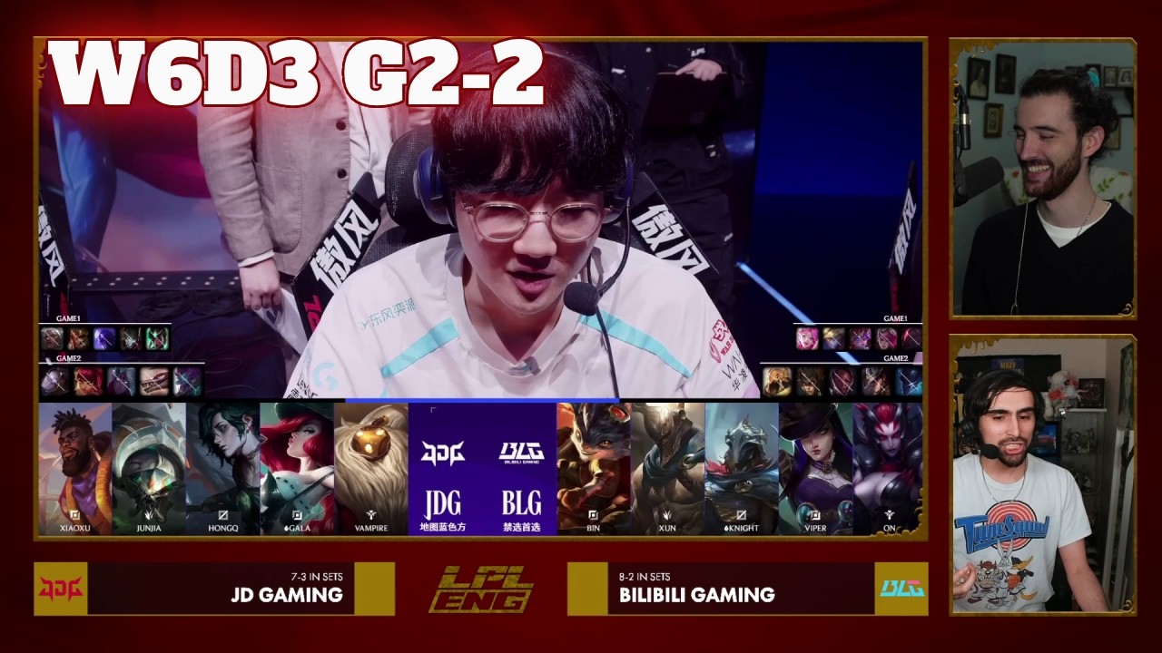 JDG vs BLG - Game 2 | Week 6 Day 3 LPL Spring 2026 | JD Gaming vs Bilibili Gaming G2 full background
