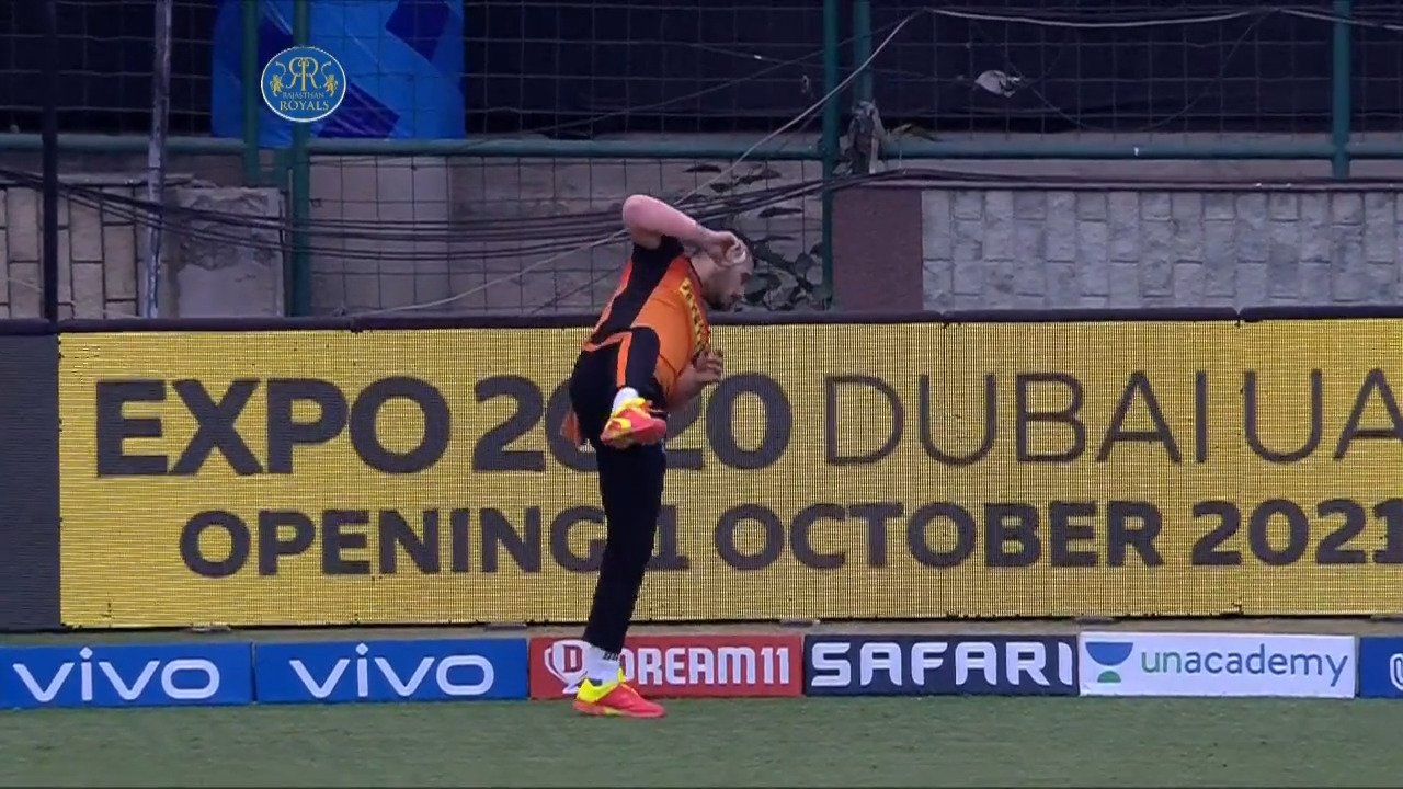 Abdul Samad's ice-cool catch