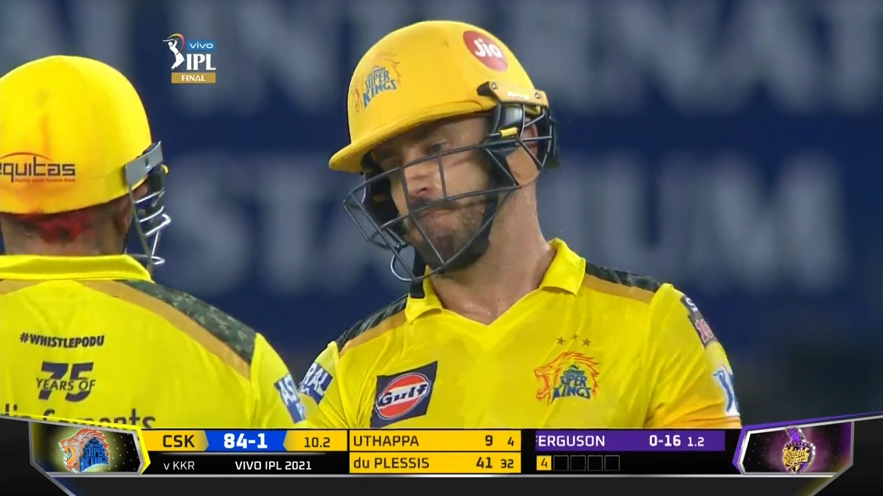 Sensational Faf shows his class on big final night background