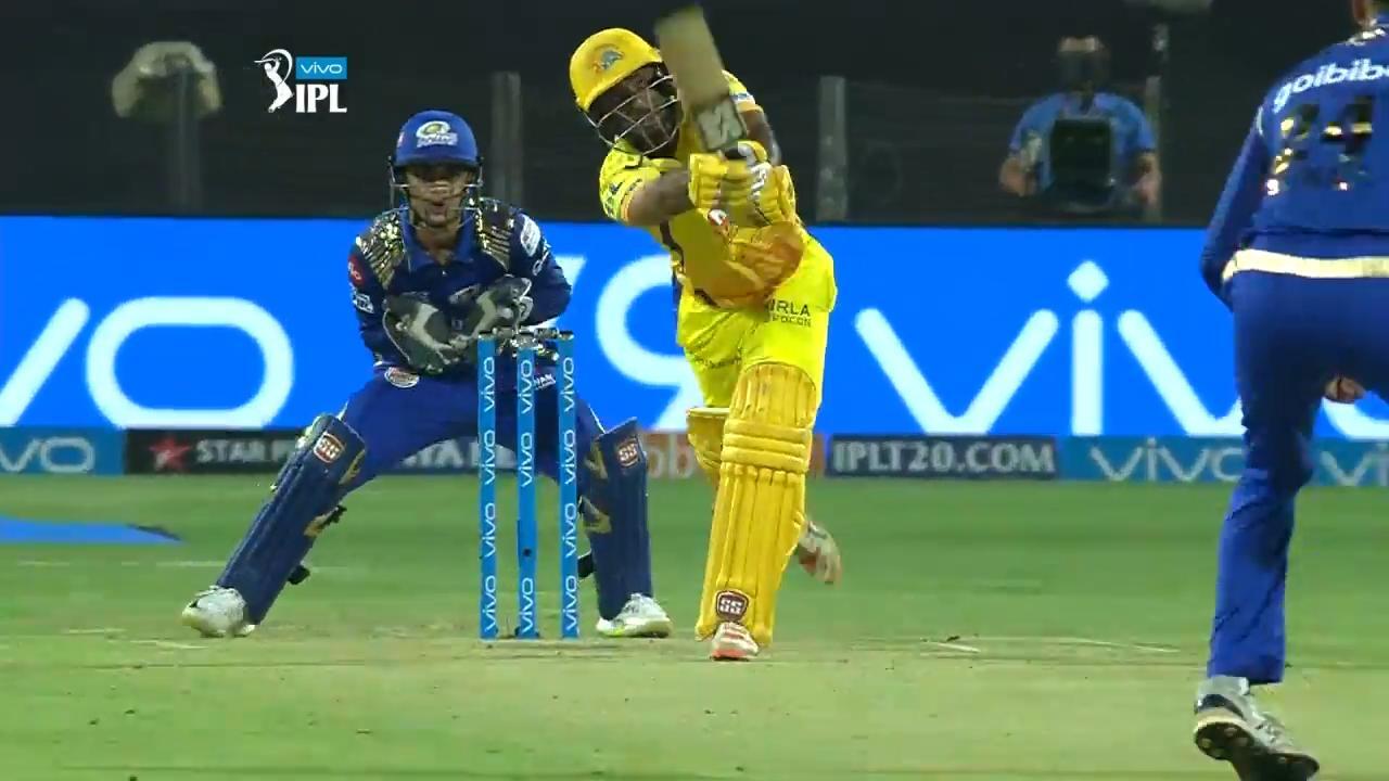 Ambati Rayudu's flick six