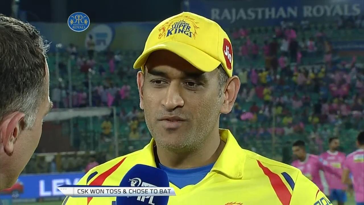 M43: RR vs CSK – Toss