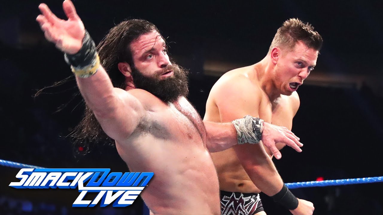 The Miz vs. Elias – 2-out-of-3 Falls Match: SmackDown LIVE, June 25, 2019 background