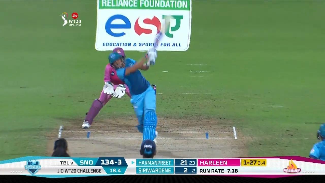 M03: Trailblazers vs Supernovas – Harmanpreet Kaur Six