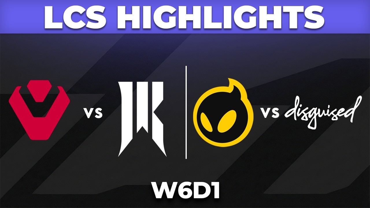 LCS Highlights ALL GAMES W6D1 | LCS 2026 Spring by Onivia background