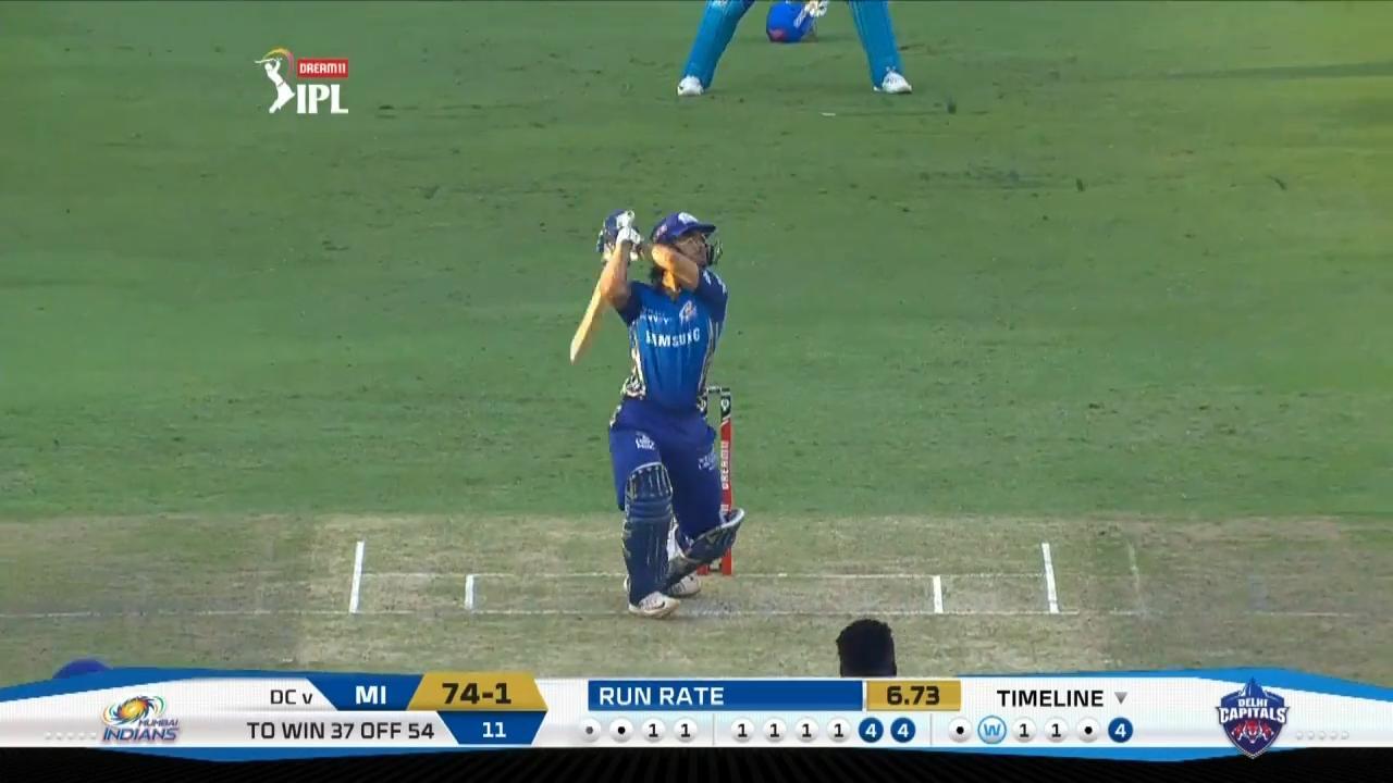 M51: DC vs MI – Ishan Kishan Six