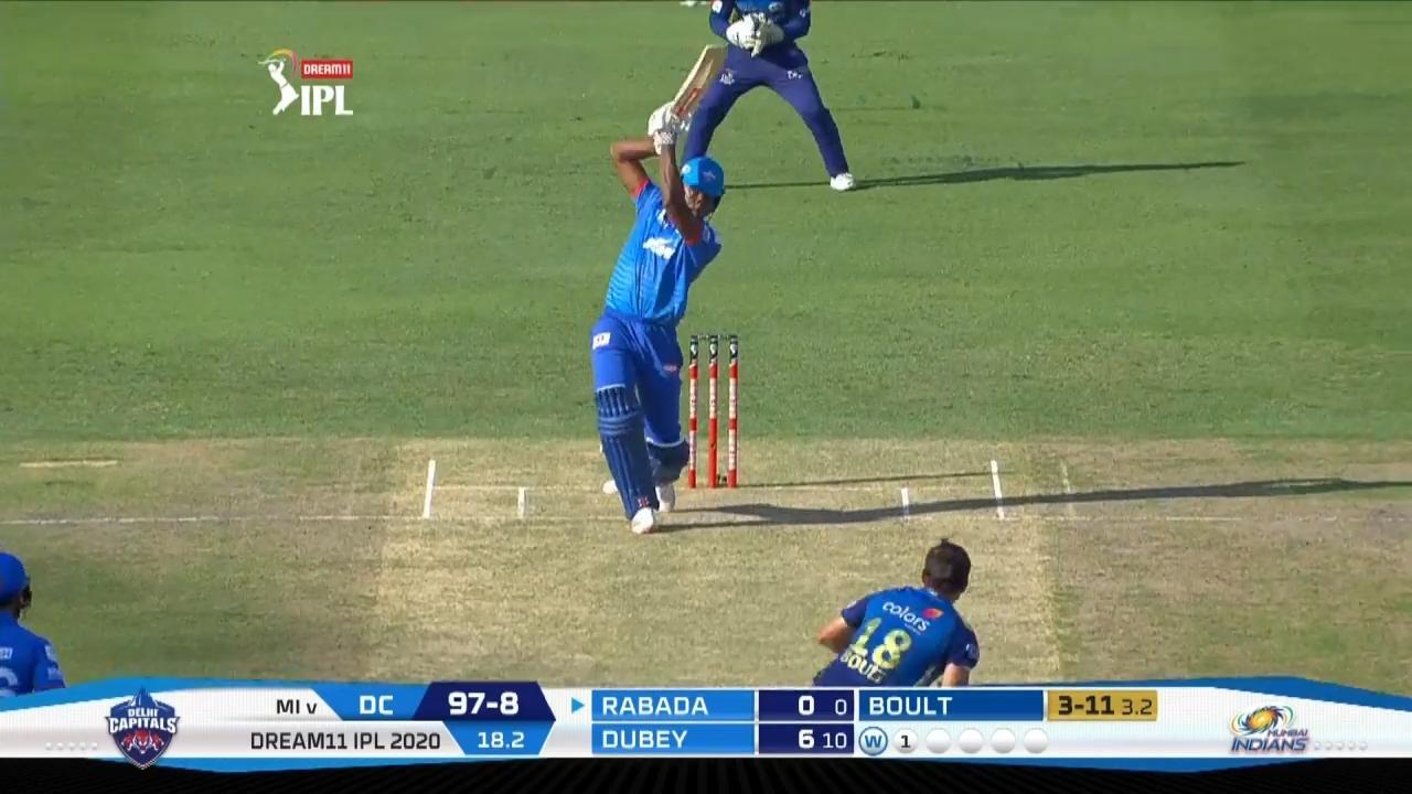 M51: DC vs MI – Kagiso Rabada Six