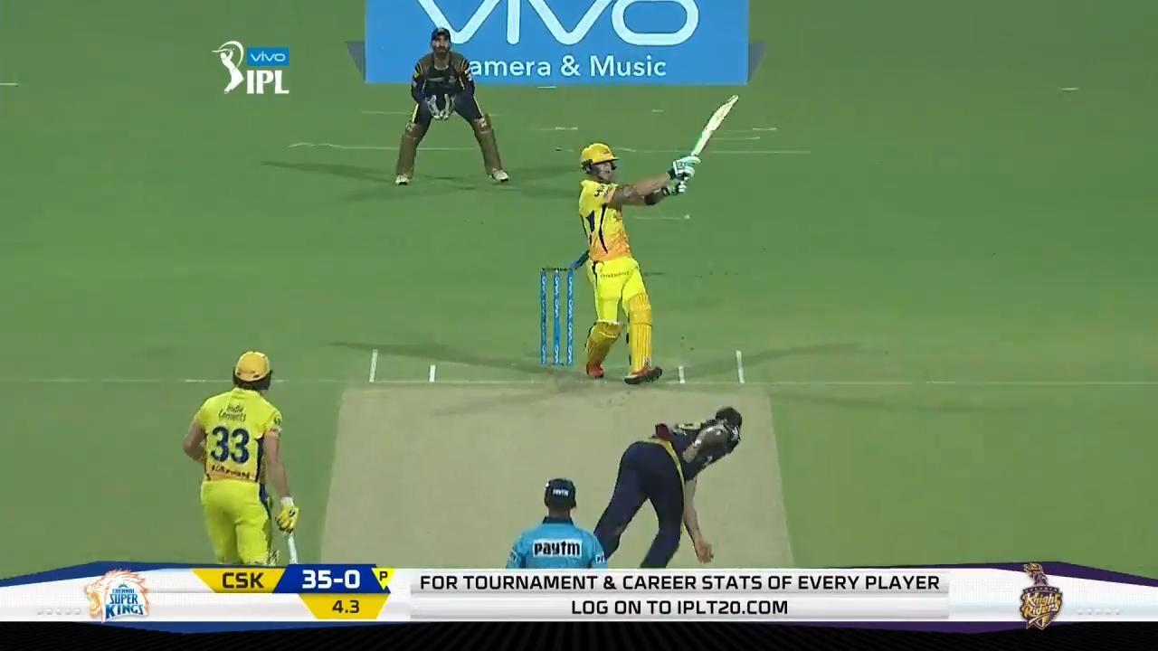M33: KKR vs CSK – Faf du Plessis Six