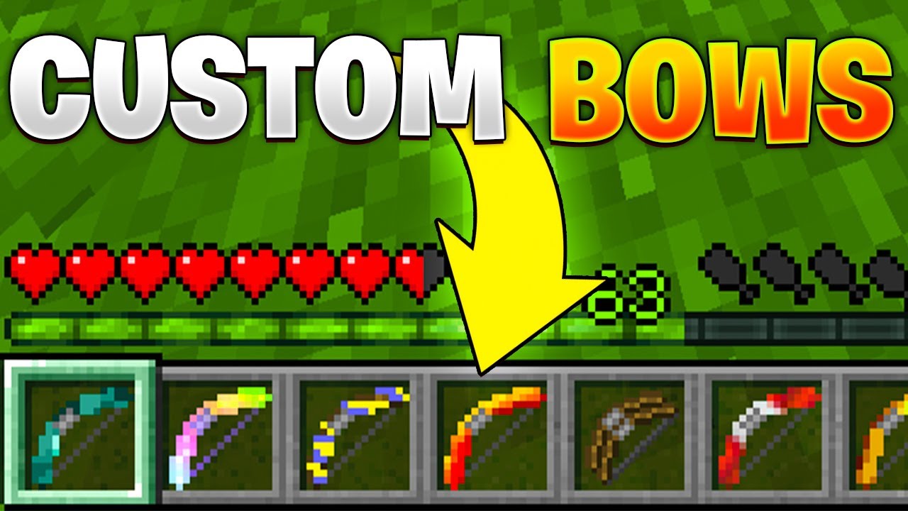 Minecraft but There are Custom SUPER BOWS... background