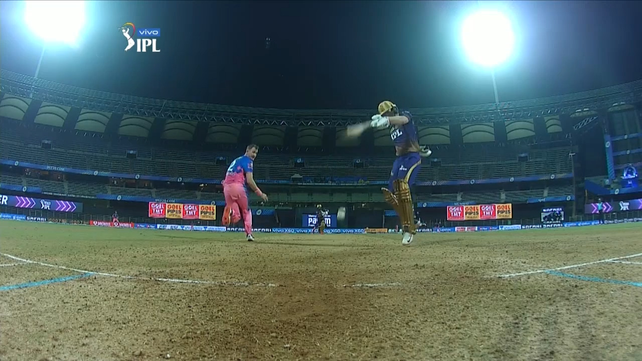 Morgan's unlucky run-out