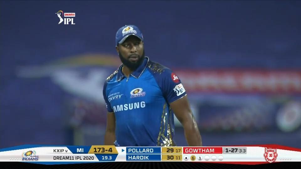 Kieron Pollard's swashbuckling 47*(20)