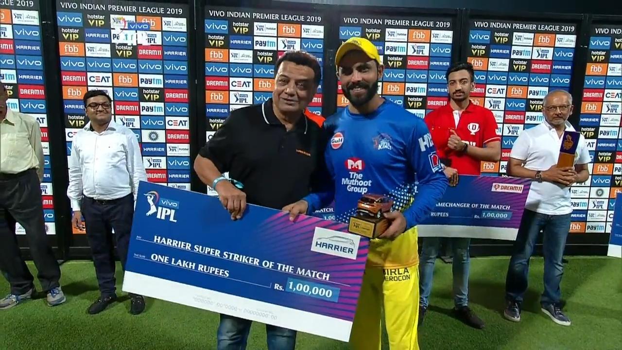 M29: KKR vs CSK – Harrier Super Striker of the Match – Ravindra Jadeja