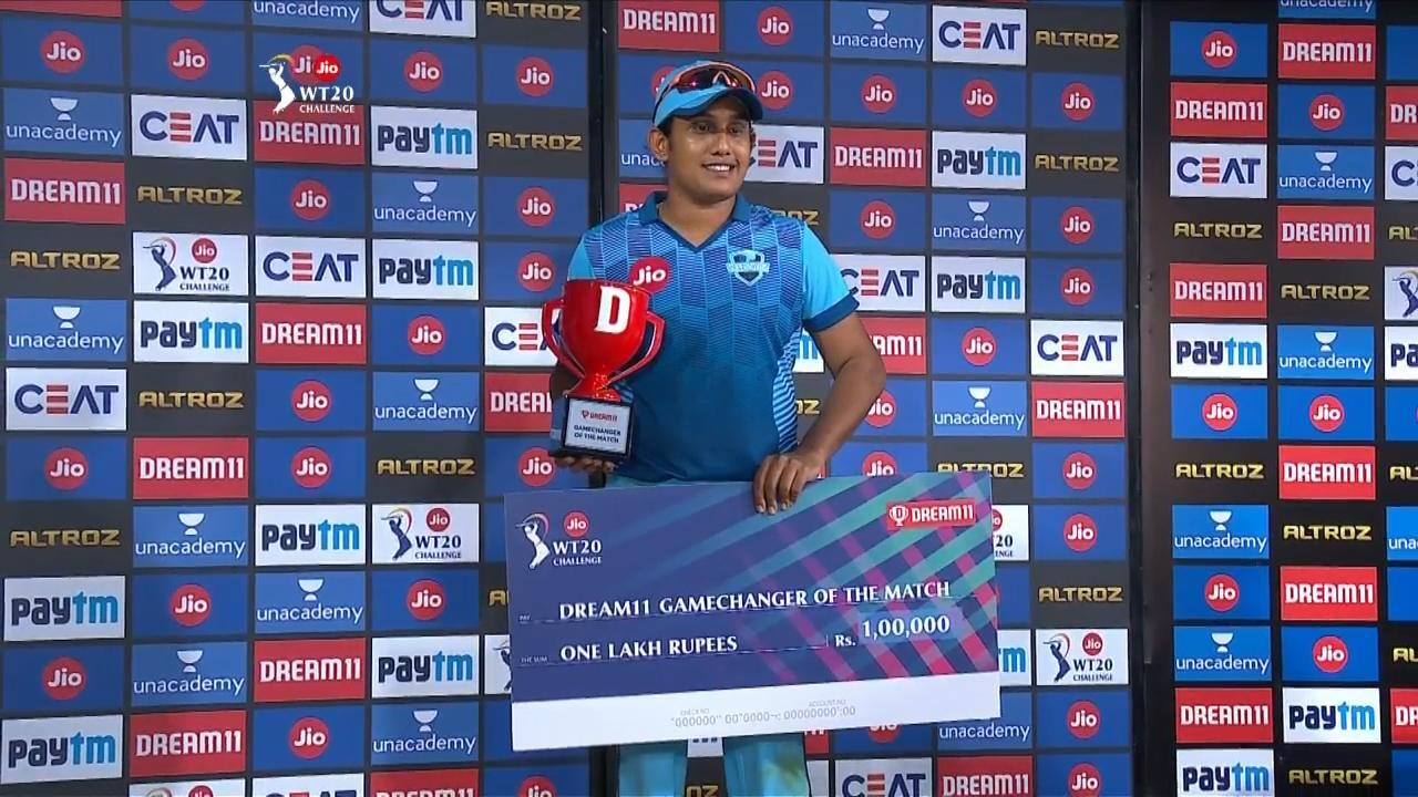 M03: Trailblazers vs Supernovas – Dream11 GameChanger of the Match – Chamari Athapaththu