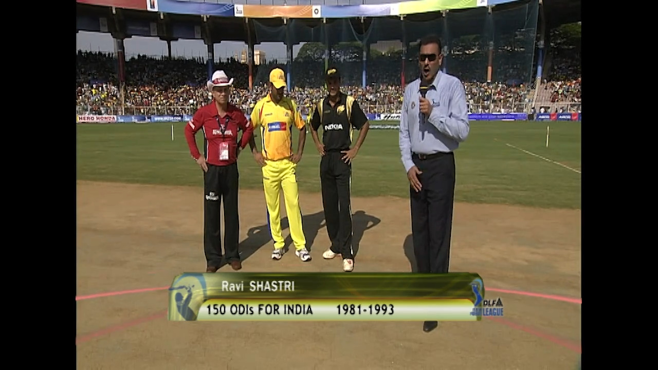 IPL 2008 Match 11 Highlights CSK vs KKR background