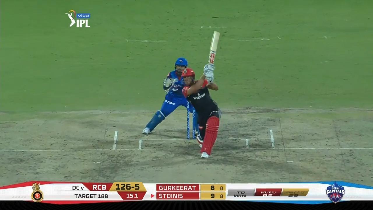 M46: DC vs RCB – Marcus Stoinis Six background