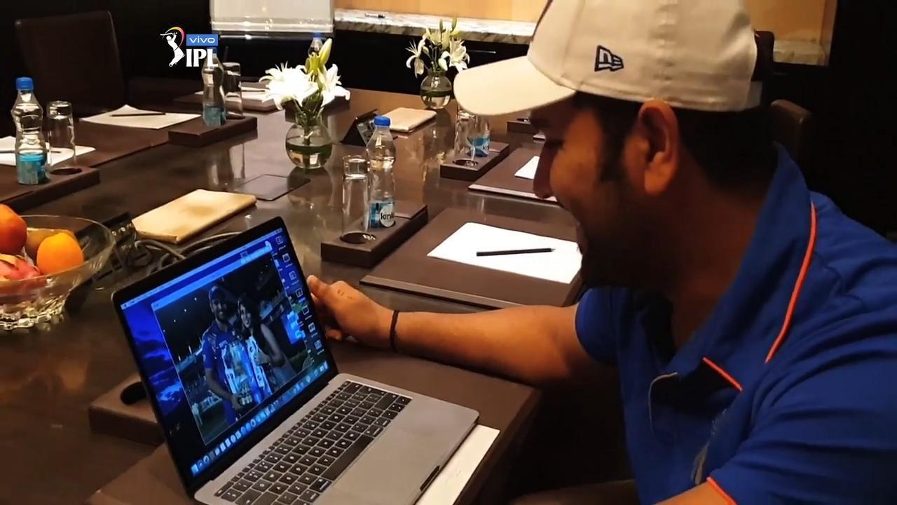 Rohit Rewinds MI title wins background