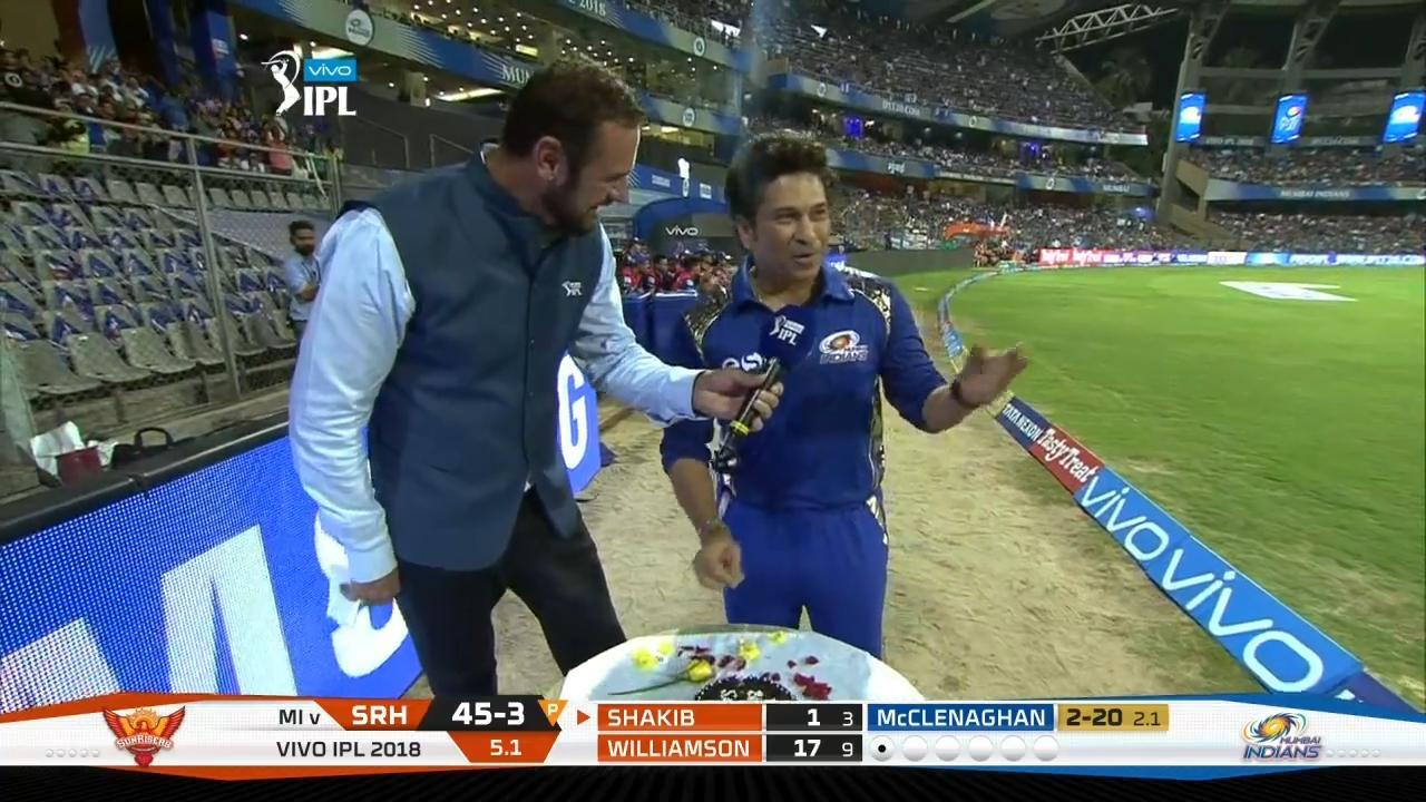 M23: MI vs SRH – Happy Birthday Sachin