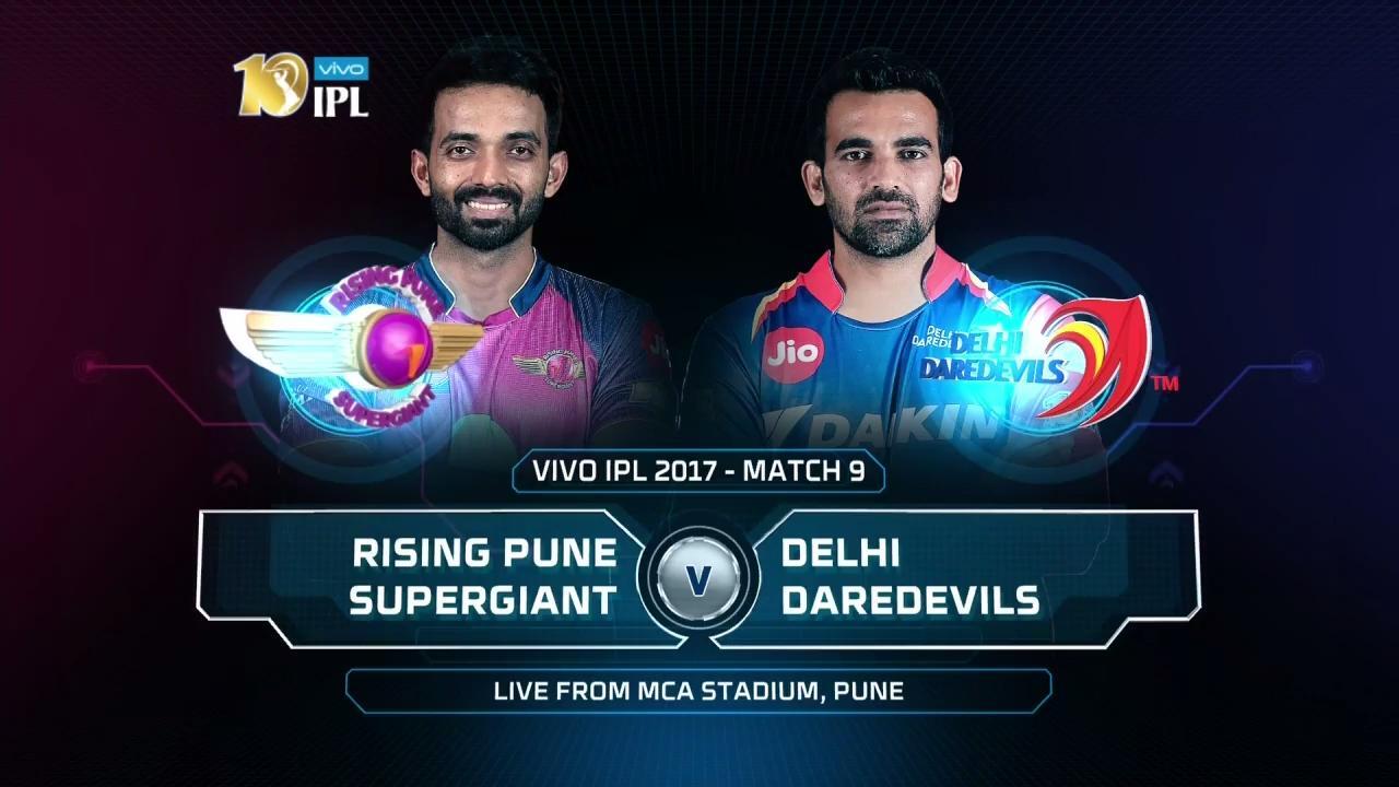 IPL 2017 M9: RPS vs DD – Match Highlights