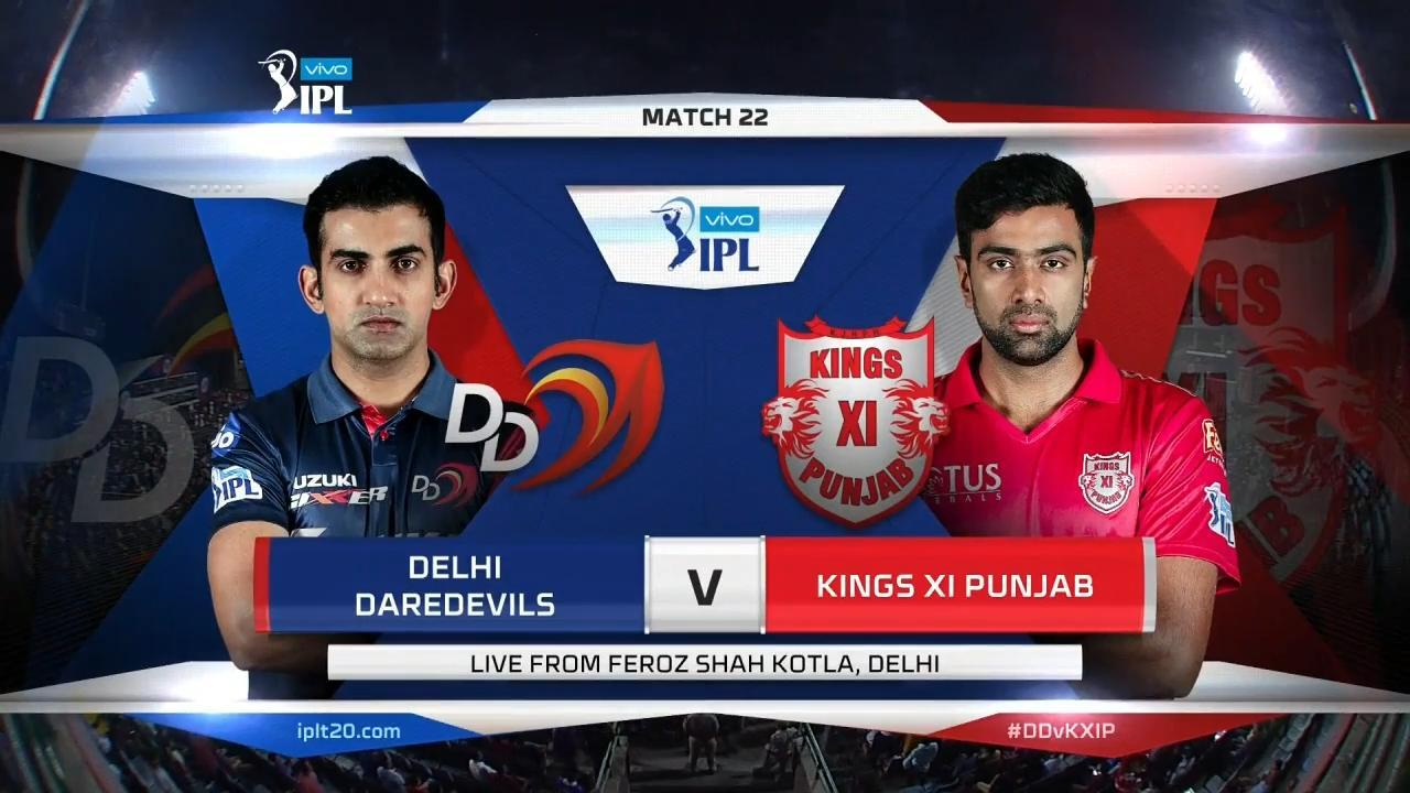 IPL 2018 M22: DD vs KXIP – Match Highlights