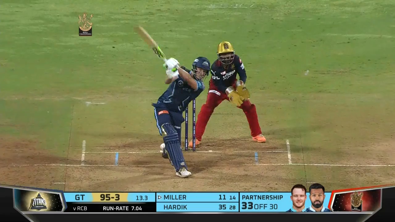 M67: RCB vs GT – David Miller Six
