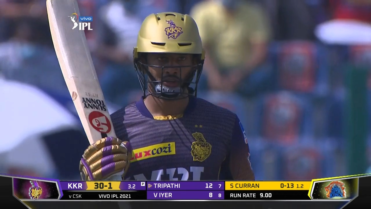 Tripathi smashes 45(33)