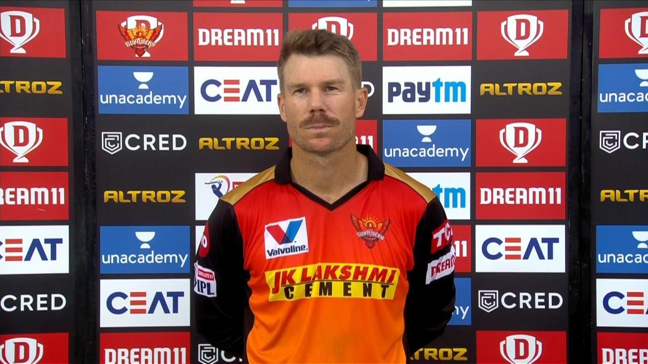 M26: SRH vs RR – David Warner Interview