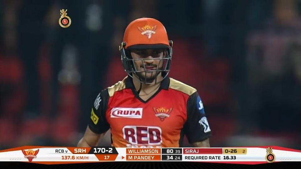 Manish Pandey's unbeaten 62* (38)
