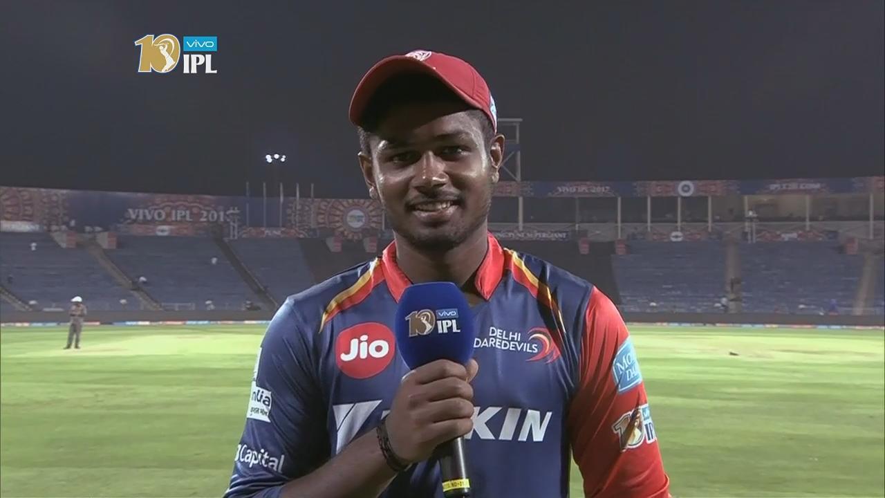 M9: RPS vs DD – Sanju Samson Interview