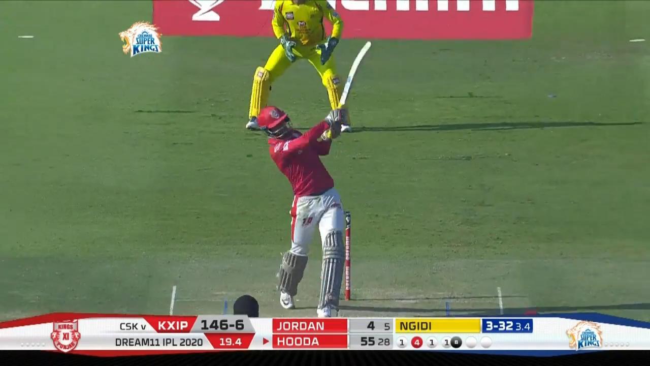 M53: CSK vs KXIP – Deepak Hooda Six