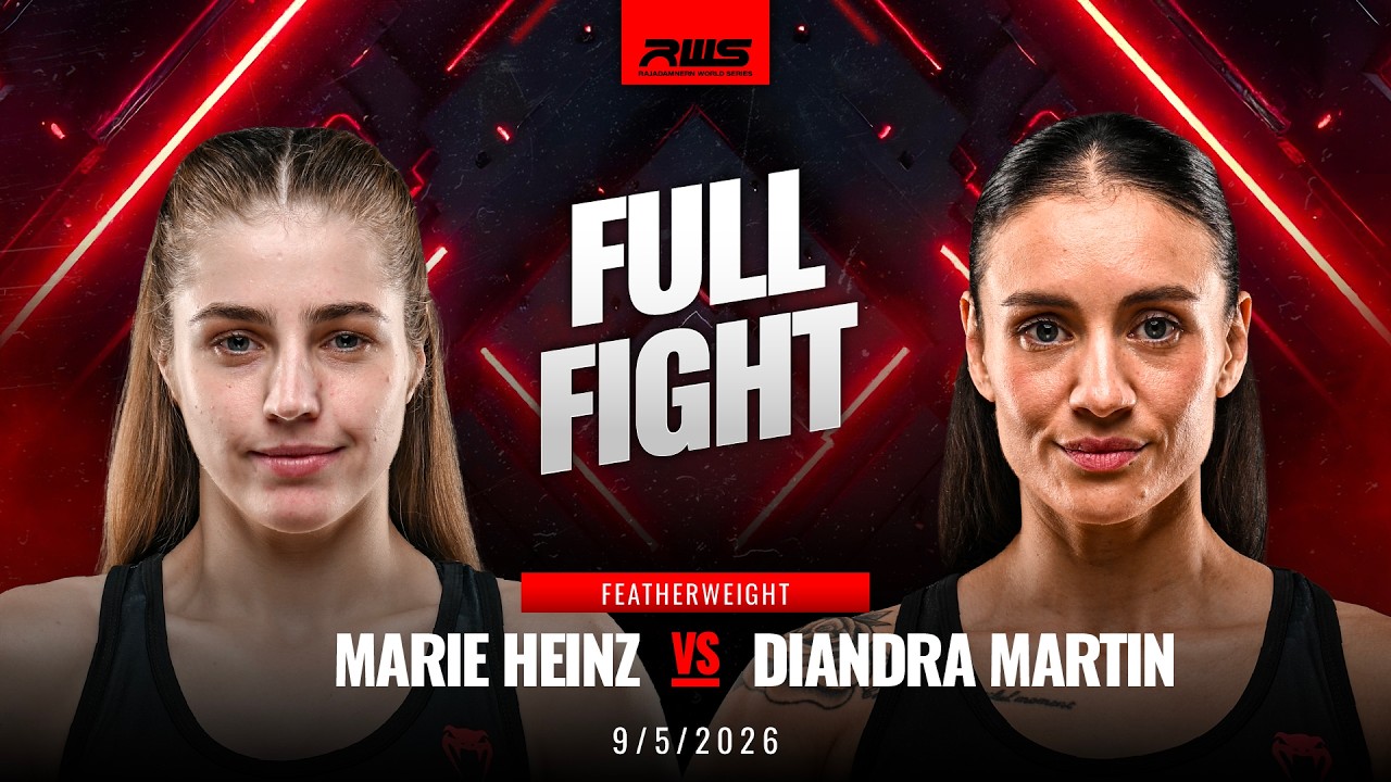 Full Fight l Marie Heinz vs Diandra Martin l มารี ไฮน์ส vs ดิอันดรา มาร์ติน l RWS