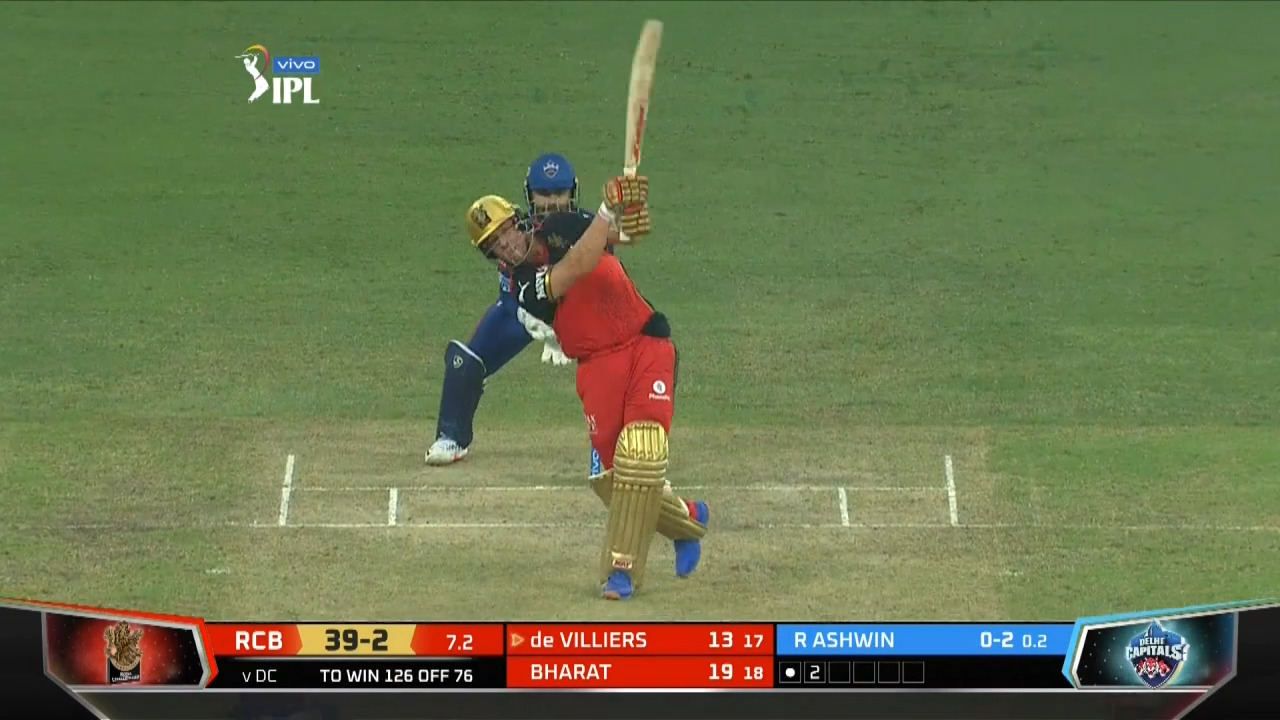 M56: RCB vs DC – AB de Villiers Six