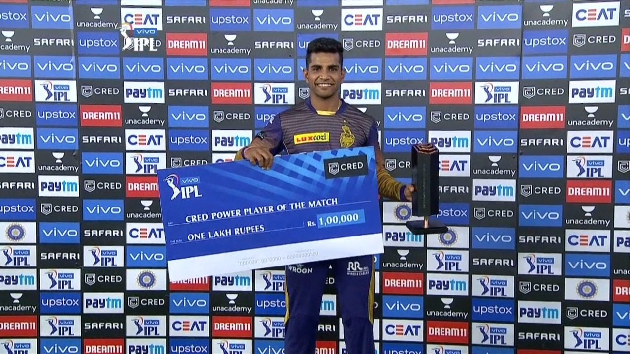 M21: PBKS vs KKR – CRED Power Player of the Match – Shivam Mavi