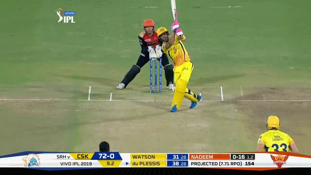 M33: SRH vs CSK – Faf du Plessis Six