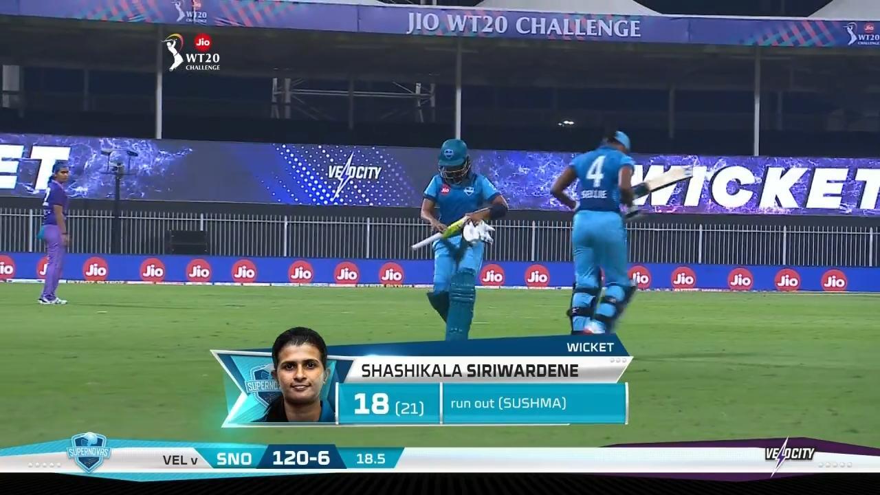 M01: Supernovas vs Velocity – Shashikala Siriwardene Wicket