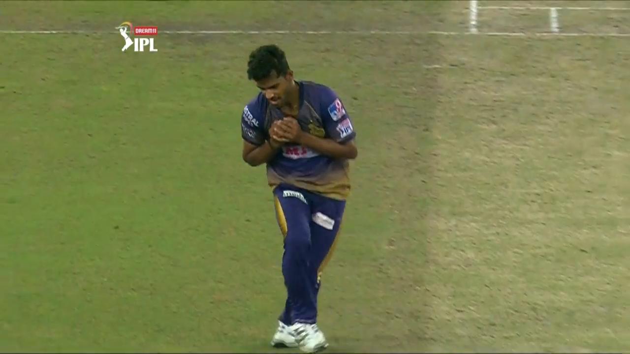 Shivam Mavi's juggling catch