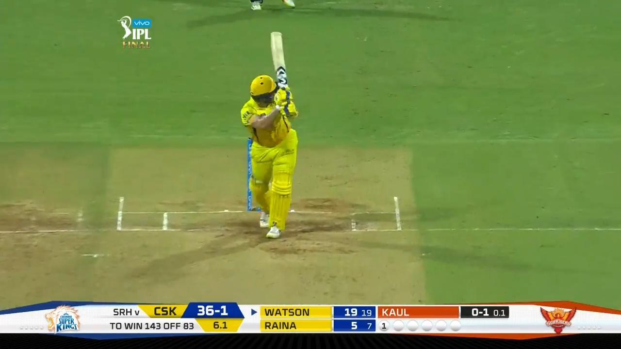 Final: CSK vs SRH – Shane Watson Six