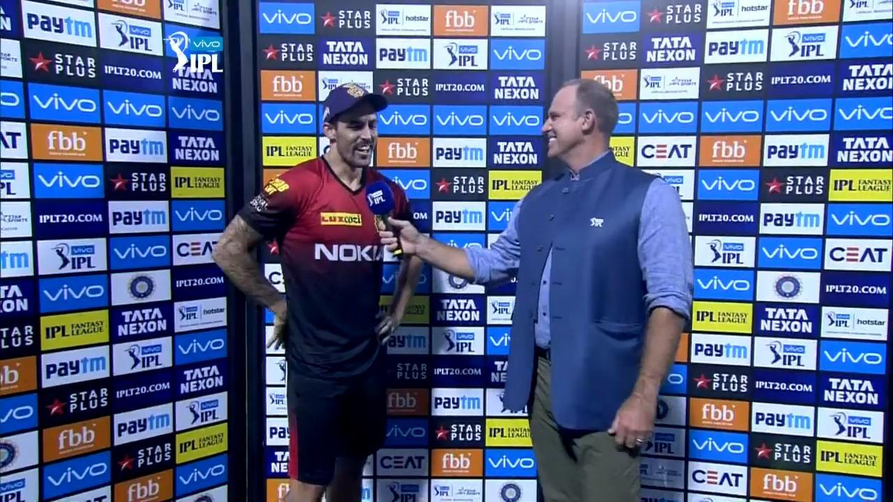 M26: DD vs KKR – Mitchell Johnson Interview