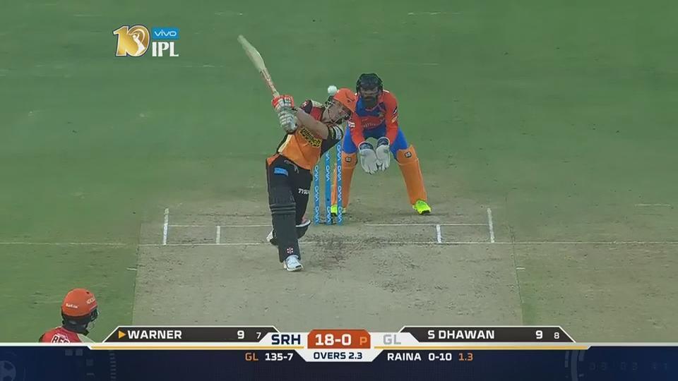 M06: SRH vs GL – David Warner Six