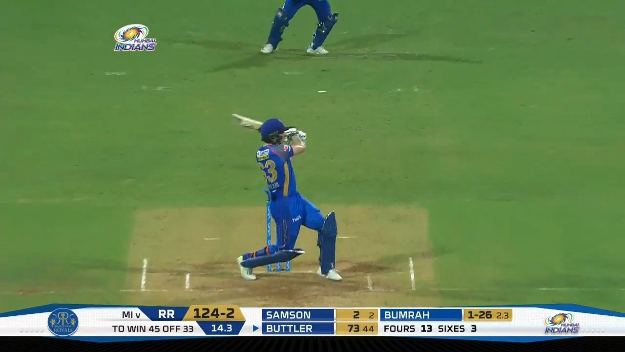 M47: MI vs RR – Jos Buttler Six
